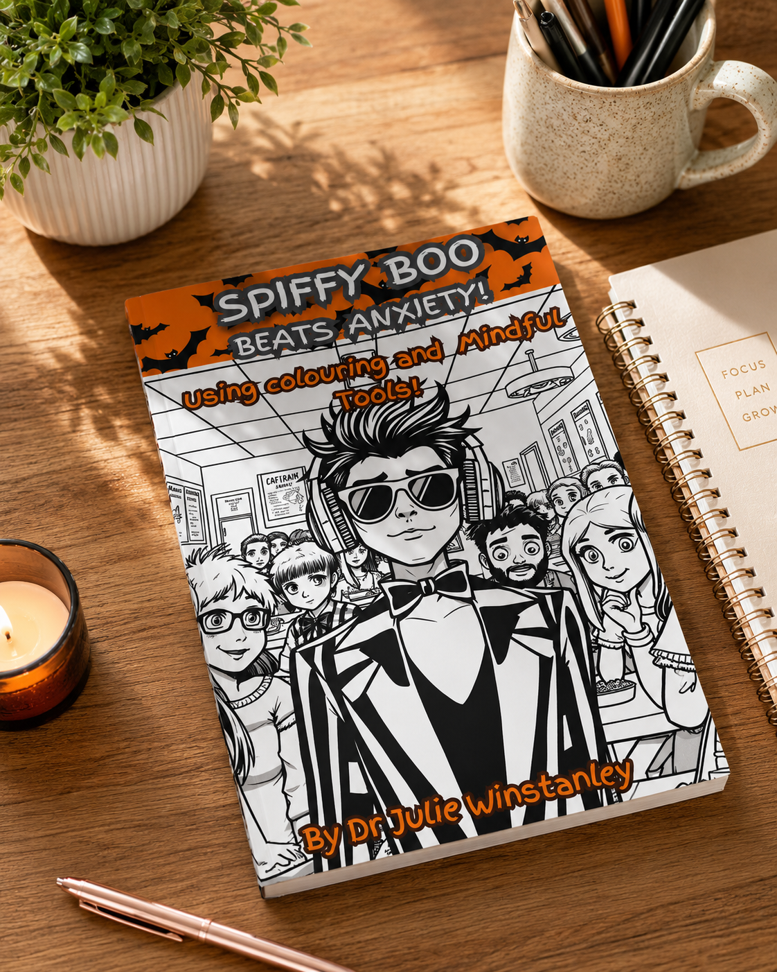 Cover of Spiffy Boo Beats Anxiety!